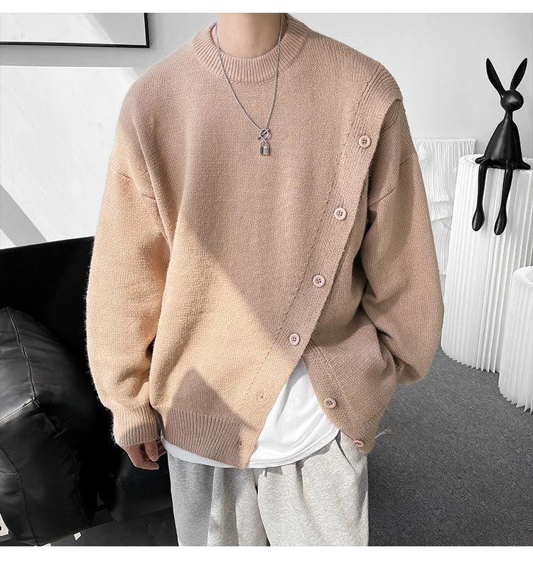 Individual design men's sweater Pullover Men Sweater 2024 Autumn Winter Jersey Hombre Jumper Pull Homme Hiver Knitted Sweaters