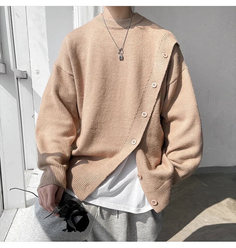 Individual design men's sweater Pullover Men Sweater 2024 Autumn Winter Jersey Hombre Jumper Pull Homme Hiver Knitted Sweaters