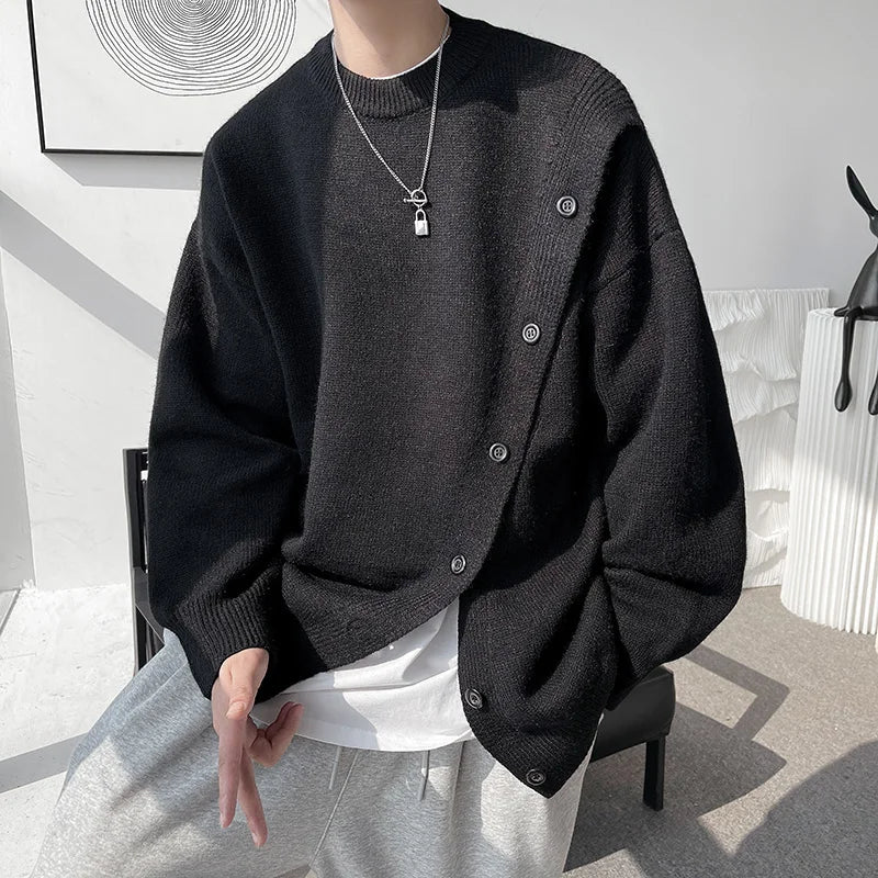 Individual design men's sweater Pullover Men Sweater 2024 Autumn Winter Jersey Hombre Jumper Pull Homme Hiver Knitted Sweaters