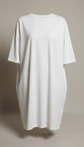 Oversized Cloud White cotton tee